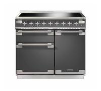 Rangemaster Elise ELS100EISL 100cm Electric Range Cooker with Induction Hob - Slate
