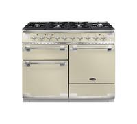 Rangemaster ELS110DFFCR Elise Cream / Brushed Nickel 110cm Dual Fuel Range Cooker A