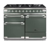 Rangemaster ELS110DFFMG Elise 110cm Dual Fuel Range Cooker 126920 - MINERAL GREEN
