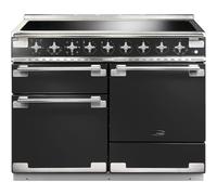 Rangemaster ELS110EICB Elise Charcoal Black 110cm Induction Range Cooker - A Rated - 126890