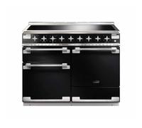 Rangemaster ELS110EIGB - Black 110cm Range Cooker - Induction - A Rated