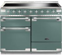 Rangemaster ELS110EIMG Elise Mineral Green / Brushed Nickel 110cm Induction Range Cooker A