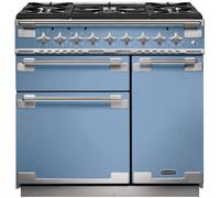 Rangemaster ELS90DFFCA - Blue Dual Fuel Range Cooker - 90cm