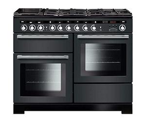 Rangemaster Encore Delux EDL110DFFSL/C 110cm Dual Fuel Range Cooker - Slate Chrome 117270
