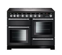 Rangemaster Encore Deluxe 110 Induction Range Cooker - Charcoal Black