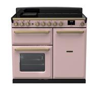 Rangemaster ESDL100EIPPPK/AB1 Estel Deluxe 100cm Induction Pale Pink/Antique Brass