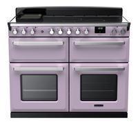 Rangemaster Estel Deluxe ESDLB110EIPHTH/CM1 110cm Wide Heather Induction Freestanding Range Cooker - Chrome Trim
