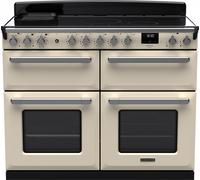 Rangemaster ESDLB110EIPPCR/CM1 Estel Deluxe Pale Cream / Chrome 110cm Induction Range Cooker A