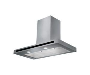 Rangemaster HLTHDS110SS Hi-Lite Flat 110cm Chimney Cooker Hood Stainless Steel
