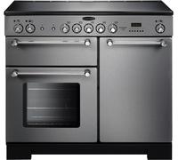 Rangemaster KCH100ECSS/C Kitchener Stainless Steel / Chrome 100cm Ceramic Range Cooker A