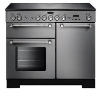 Rangemaster KCH100ECSS/C - Stainless Steel 100cm Ceramic Range Cooker - Dual Ovens - A Rated