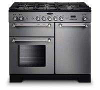 Rangemaster KCH100NGFSS/C Kitchener 100 Natural Gas Range Cooker Stainless Steel