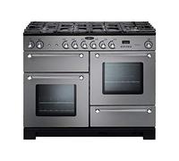 Rangemaster Kitchener KCH110NGFSS/C 110cm Gas Range Cooker - Stainless Steel/Chrome 116710