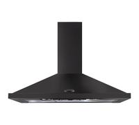 Rangemaster LEIHDC100SL/C - Slate 100cm Chimney Cooker Hood - 460m³/h - D Energy