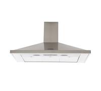 Rangemaster LEIHDC100SS/C - Stainless Steel 100cm Chimney Extractor - 530m³/h - D Rated