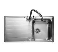 Rangemaster Michigan Countersunk - Sink Sink, Rectangular, Stainless Steel, Stainless Steel, 1 Breast, Rectangular)