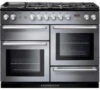 Rangemaster NEX110DFFSS/C Nexus Dual Fuel 110 Range Cooker Stainless Steel Chrome