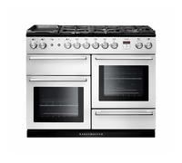 Rangemaster Nexus NEX110DFFWH/C 110cm Dual Fuel Range Cooker with Mixed Fuel Hob - White - A/A Rated, White