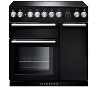 Rangemaster NEX90EIBL/C Nexus 90 Induction Range Cooker, Black