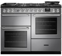 Rangemaster Nexus 110 NEXO110DFPWHT/CM1 - White Dual Fuel Range Cooker - 7 Zone Hob - A Energy