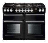 Rangemaster NEXSE110DFFBL/C Nexus SE Dual Fuel 110 Range Cooker Black Chrome