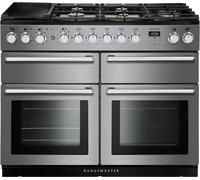 Rangemaster Nexus SE NEXSE110DFFSS/C 110cm Dual Fuel Range Cooker - Stainless Steel / Chrome