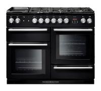 Rangemaster Nexus 110cm Dual Fuel Range Cooker 104850 NEX110DFFBL/C Black
