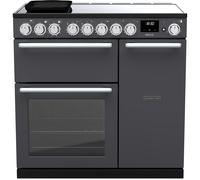 Rangemaster Nexus 90 Induction NEX90EIPSLT/CM1 90cm wide Electric Range Cooker with Induction Hob - Slate Graphite