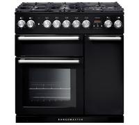 Rangemaster NEX90DFFBL/C 104680 Nexus Range Cooker- 90cm DF/NG
