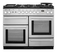 Rangemaster Nexus NEX110DFFSS/C 110cm wide Dual Fuel Range Cooker with Mixed Fuel Hob - Stainless Steel - A/A Rated, Stainless Steel