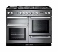Rangemaster Nexus NEX110DFFSS/C Stainless Steel / Chrome 110cm Dual Fuel Range Cooker A