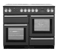 Rangemaster Nexus NEX110EISL/C 110cm wide Electric Range Cooker with Induction Hob - Slate - A/A Rated, Graphite