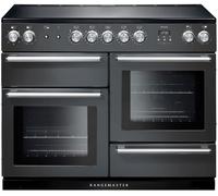 Rangemaster Nexus NEX110EISL/C 110cm Electric Range Cooker with Induction Hob - Slate - A/A Rated, Graphite