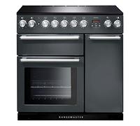 Rangemaster Nexus NEX90EISL/C 90cm wide Electric Range Cooker with Induction Hob - Slate - A