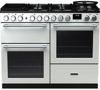 Rangemaster Nexus OC NEXO110DFPWHT/CM1 110cm wide Electric Range Cooker with Gas Hob - White White