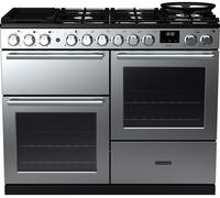 Rangemaster Nexus OC NEXO110DFSTST/CM1 110cm wide Electric Range Cooker with Gas Hob - Stainless Steel Stainless Steel