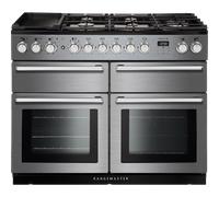 Rangemaster Nexus SE NEXSE110DFFSS/C 110cm Dual Fuel Range Cooker with Gas Hob - Stainless Steel / Chrome - A/A Rated