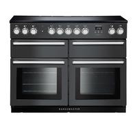 Rangemaster Nexus SE NEXSE110EISL/C 110cm Wide Slate Induction Freestanding Range Cooker - Chrome Trim