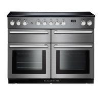 Rangemaster Nexus SE NEXSE110EISS/C 110cm Wide Stainless Steel Induction Freestanding Range Cooker - Chrome Trim