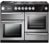 Rangemaster Nexus Steam NEX110SODFFSS/C 110cm Dual Fuel Range Cooker with Gas Hob - Stainless Steel - A Rated, Stainless Steel