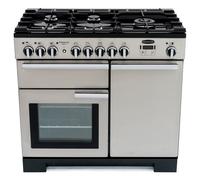 Rangemaster Professional Deluxe PDL100DFFSS/C 100cm Dual Fuel Range Cooker - Stainless Steel