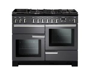 Rangemaster Pdl110Dffslc Freestanding Electric Range Cooker With Gas Hob - Slate