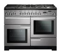 Rangemaster PDL110DFFSS/C Professional Deluxe 110cm Dual Fuel Range Cooker 97510 - STAINLESS STEEL