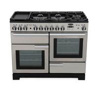 Rangemaster PDL110DFFSS/C Professional Deluxe Stainless Steel / Chrome 110cm Dual Fuel Range Cooker 97510 A
