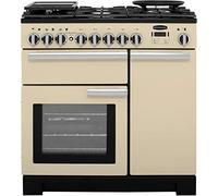 Rangemaster PDL90DFFCR/C Professional Deluxe 90 Dual Fuel Range Cooker, Cream