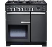 Rangemaster Professional Deluxe 90cm Dual Fuel Range Cooker - Slate Grey