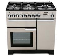 Rangemaster PDL90DFFSS/C Professional Deluxe 90 Dual Fuel Range Cooker, Stainless Steel