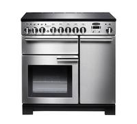 Rangemaster PDL90EISSC Professional Deluxe 90cm Electric Induction Range Cooker - Stainless Steel