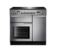Rangemaster PROP90ECSS/C Professional Plus 90cm Ceramic Range Cooker 83450 - STAINLESS STEEL