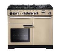 Rangemaster Professional Deluxe 110 Dual Fuel Range Cooker - Cream